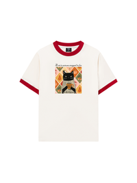 Áo Thun Ringer Relaxed Fit  A Cat