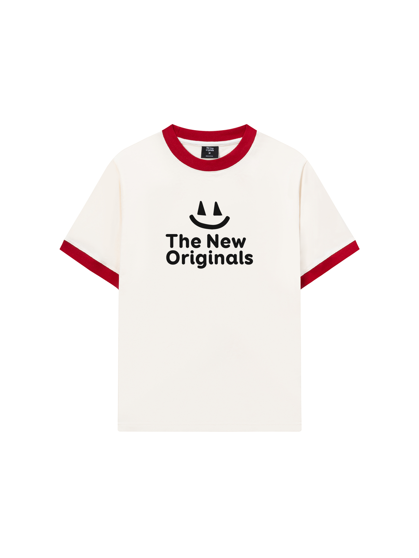 Áo Thun Ringer Relaxed Fit Be Bold Simple Smile