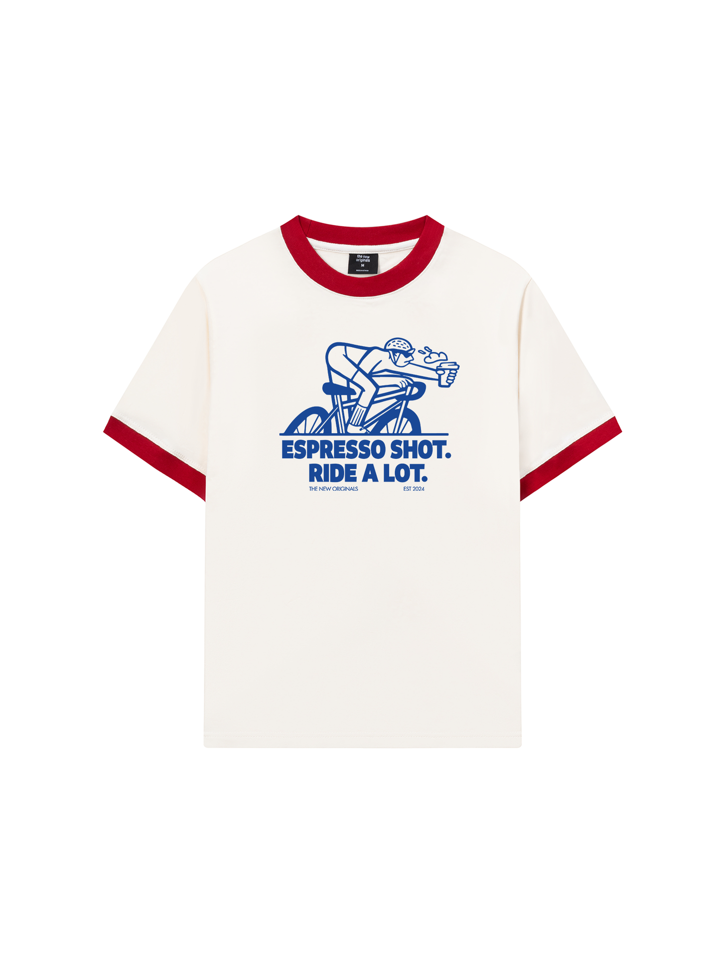 Áo Thun Ringer Relaxed Fit Ride A Lot Oversized