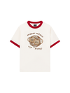 Áo Thun Ringer Relaxed Fit Sweet Pastry Meow Meow Bead