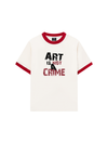 Áo Thun Ringer Relaxed Fit Be Bold Art Is Not A Crime