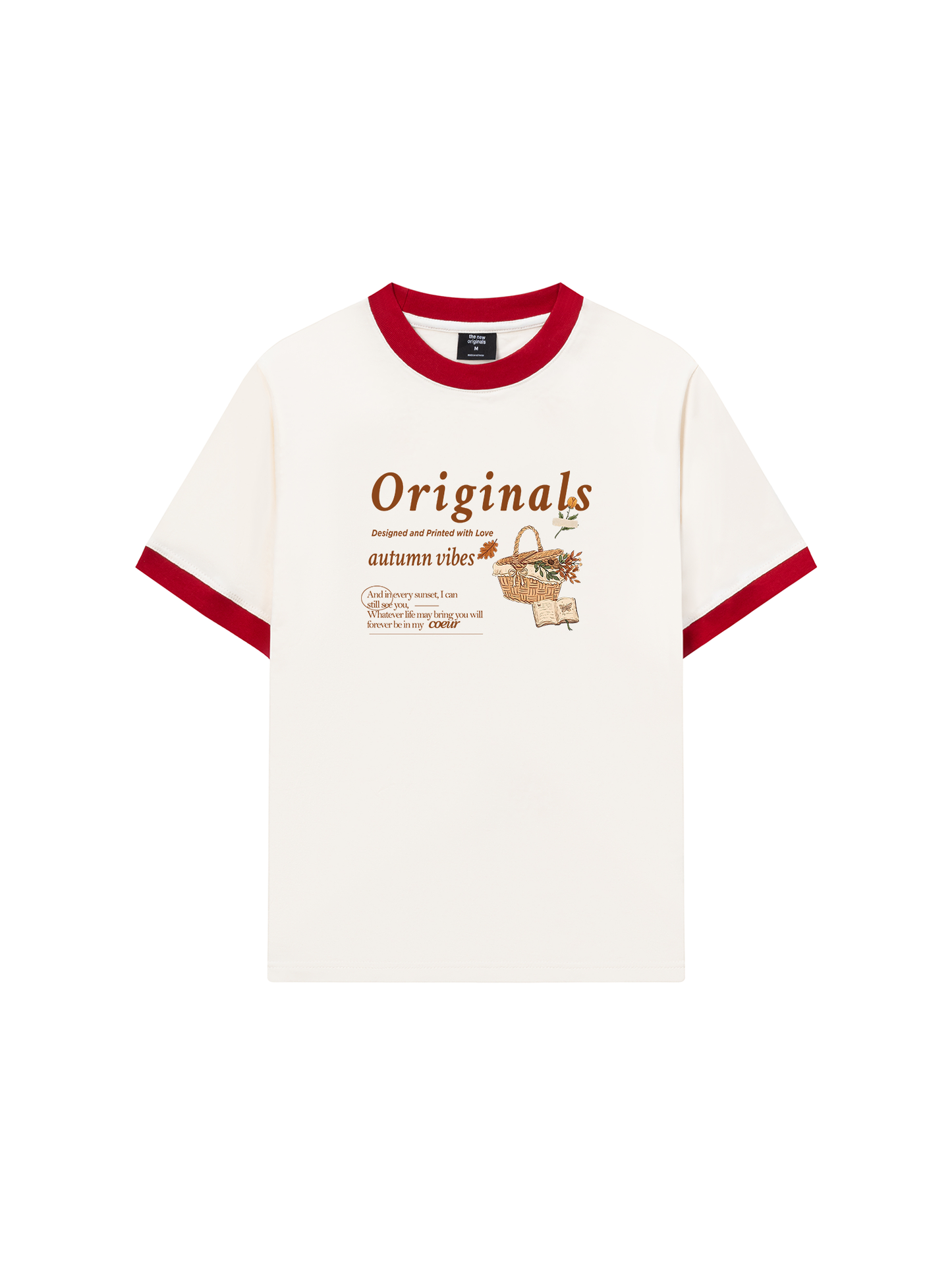 Áo Thun Ringer Relaxed Fit  Originals Autumn