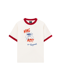 Áo Thun Ringer Relaxed Fit WINE NOT