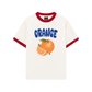 Áo Thun Ringer Relaxed Fit Summer Vibes Blue Orange