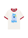 Áo Thun Ringer Relaxed Fit Fresh Blue Lagoon