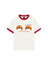 Áo Thun Ringer Relaxed Fit Croissant Quote