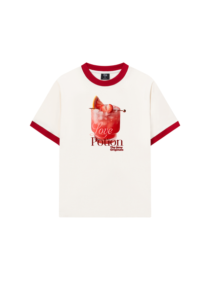 Áo Thun Ringer Relaxed Fit Fresh Love Potion