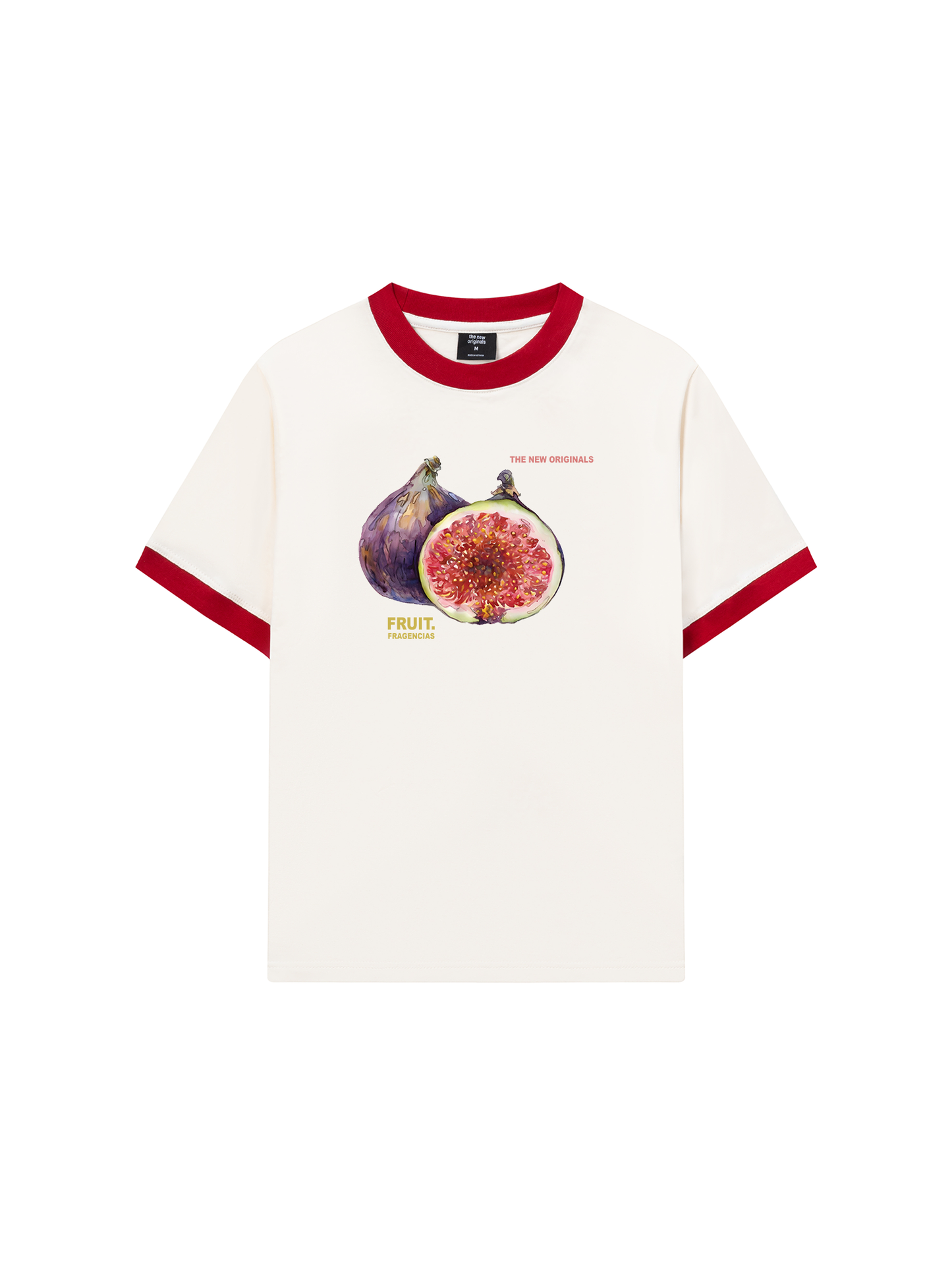 Áo Thun Ringer Relaxed Fit Fruit Fragencias