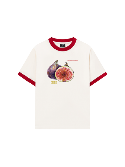 Áo Thun Ringer Relaxed Fit Fruit Fragencias