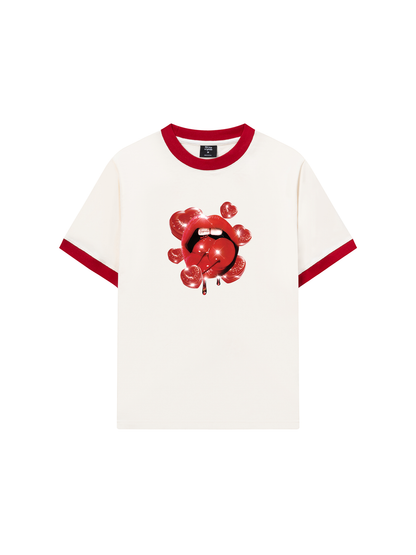 Áo Thun Ringer Relaxed Fit SO SWEET