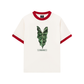 Áo Thun Ringer Relaxed Fit Tropical Alocasia Leaf