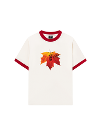 Áo Thun Ringer Relaxed Fit Maple Leaf