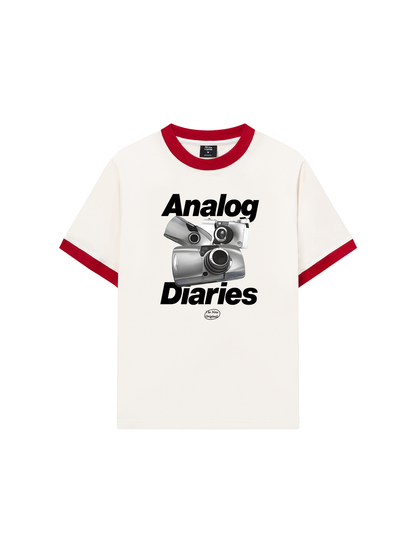 Áo Thun Ringer Relaxed Fit Analof Diaries