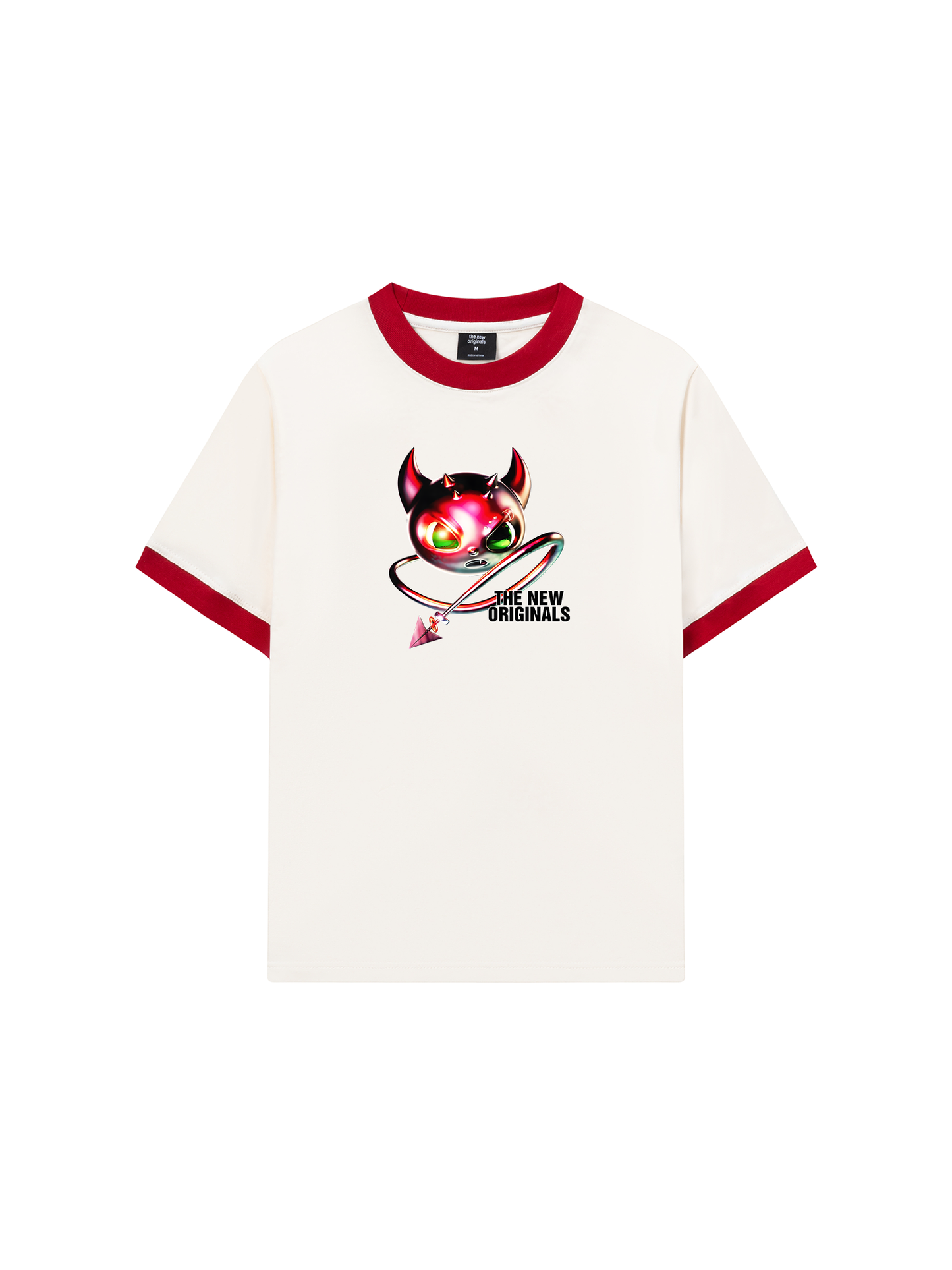 Áo Thun Ringer Relaxed Fit Chrome Devil
