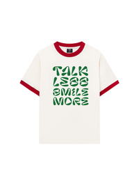 Áo Thun Ringer Relaxed Fit Smile More