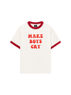 Áo Thun Ringer Relaxed Fit Make boys cry