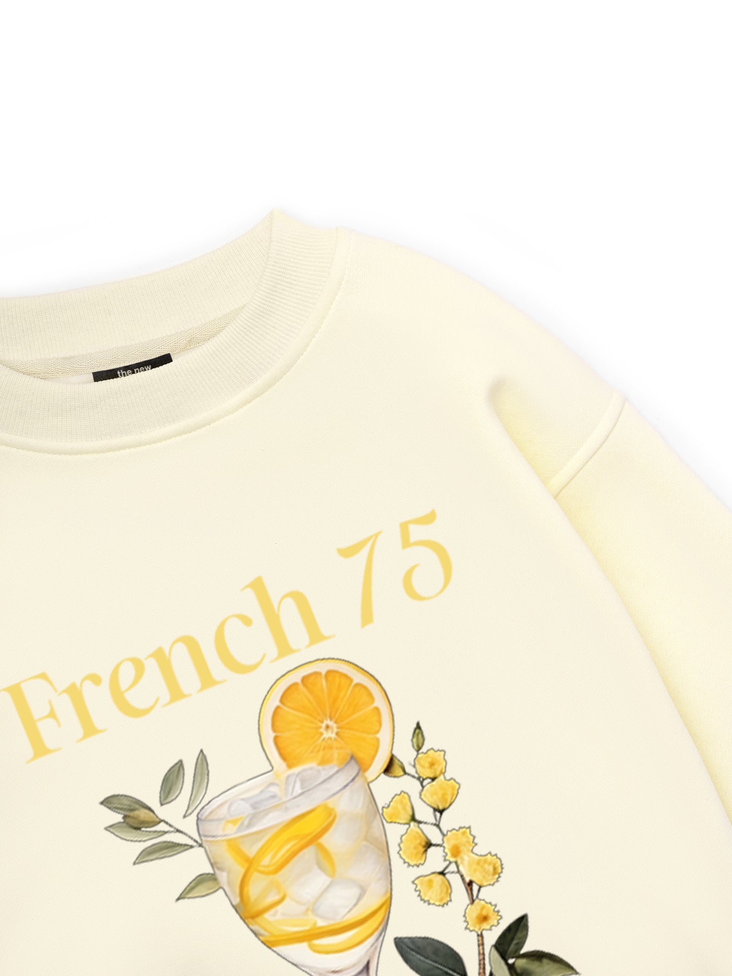 French 75 Cocktail Sweater