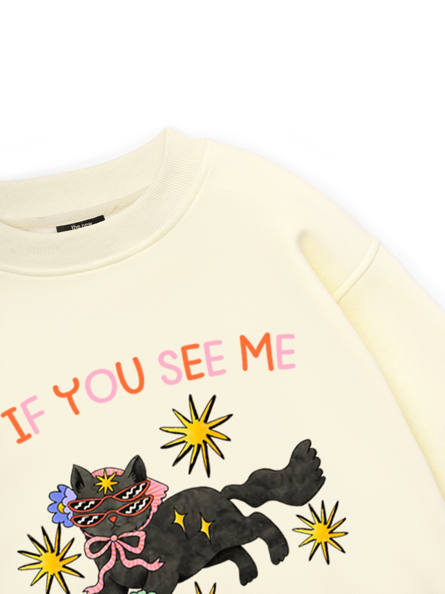Lucky day cat Sweater