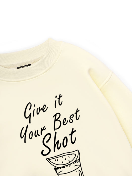 Give it your best shot Sweater