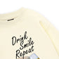 Drink, Smlie, Repeat Sweater