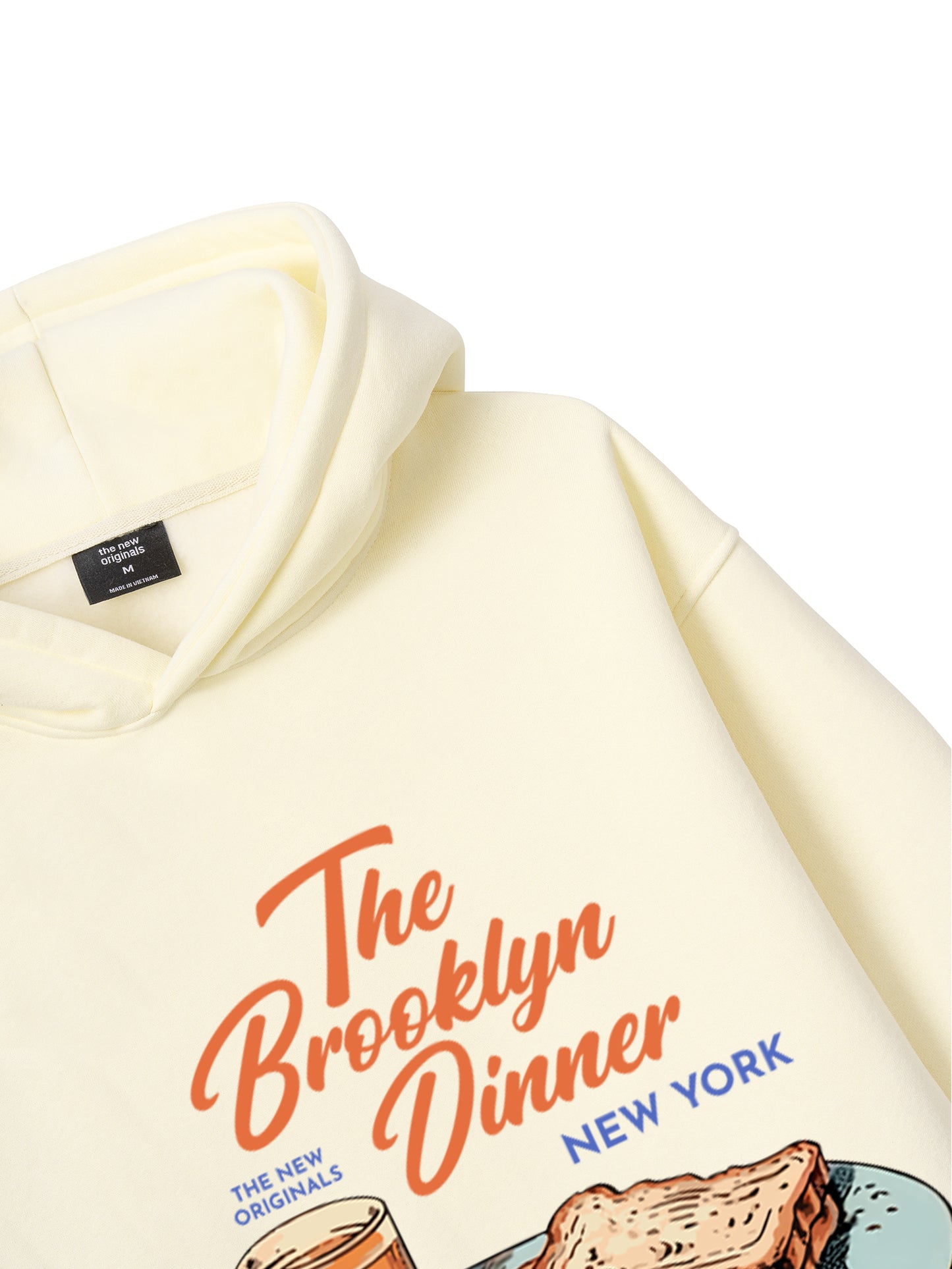 Brooklyn Diner Vintage Hoodie