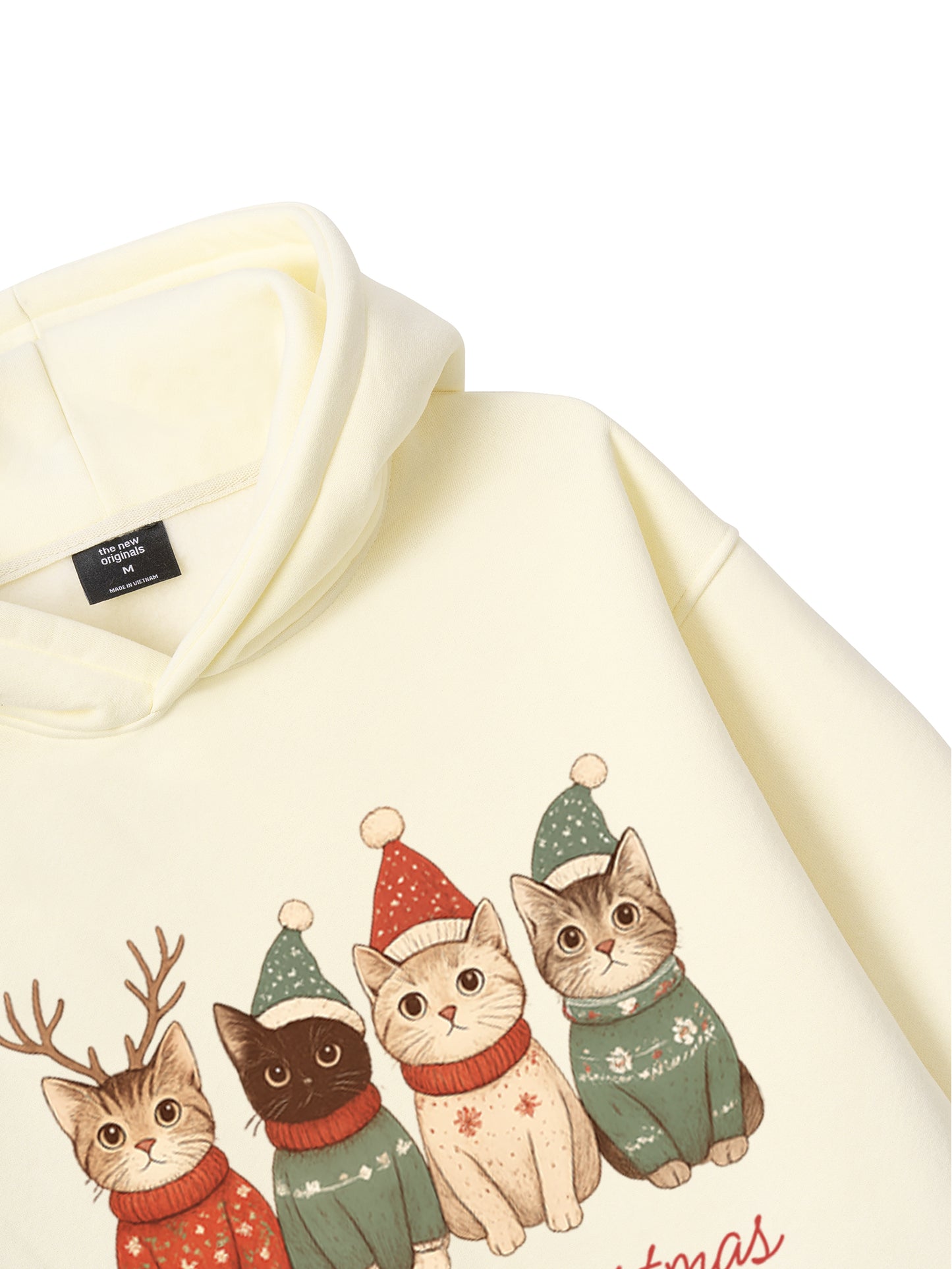 Meowy Christmas Hoodie