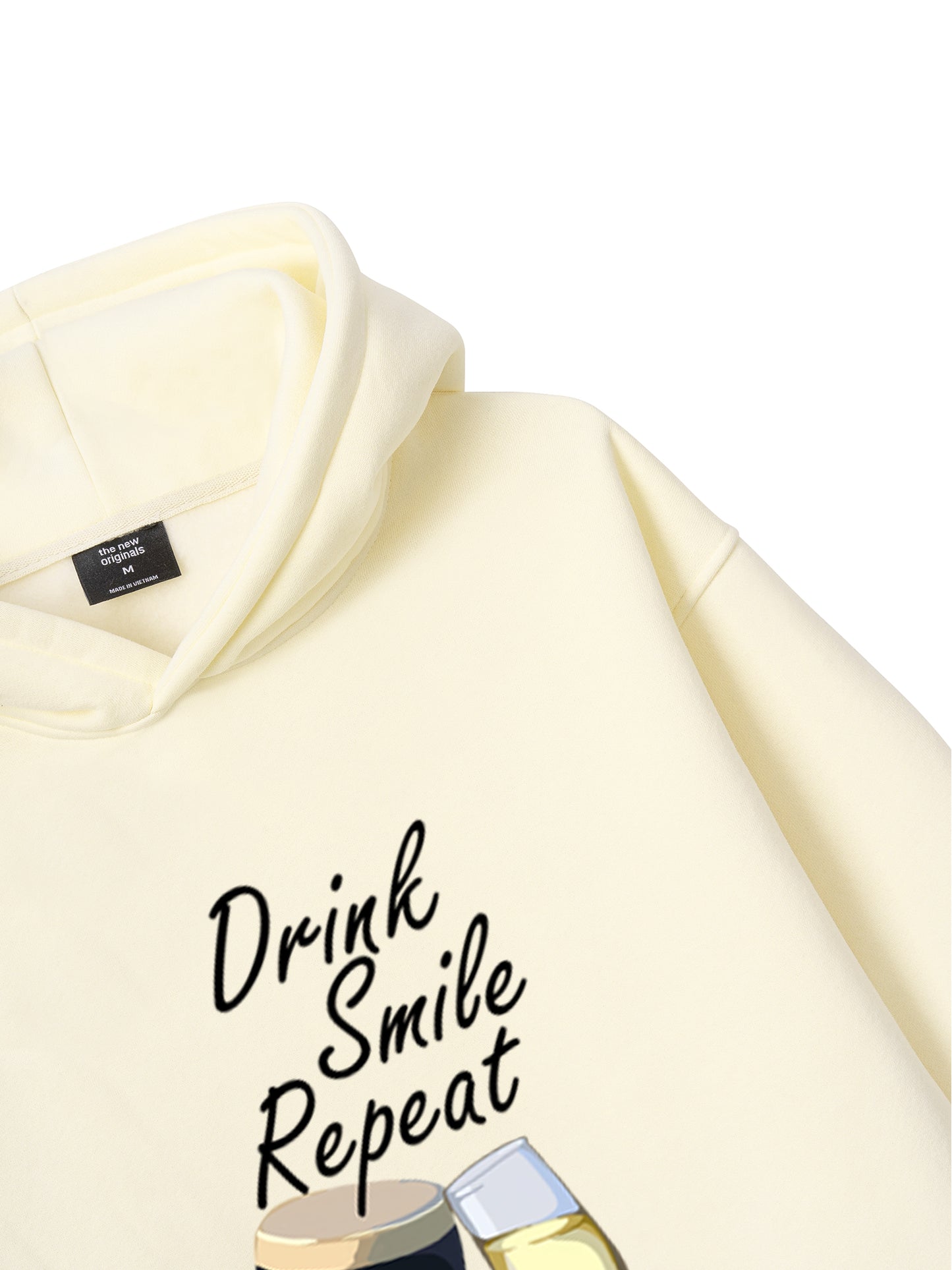 Drink, Smlie, Repeat Hoodie