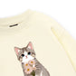 Blooming Kitty Sweater