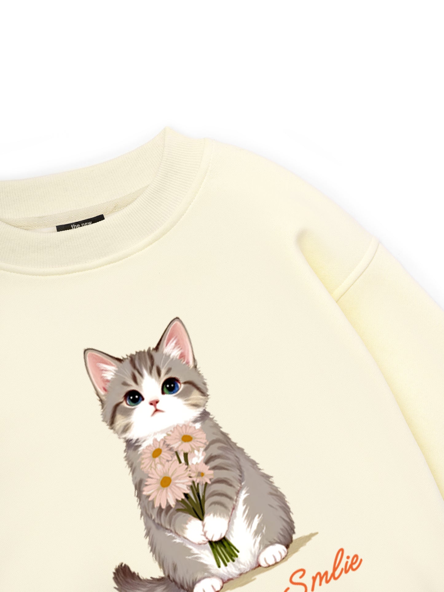 Blooming Kitty Sweater
