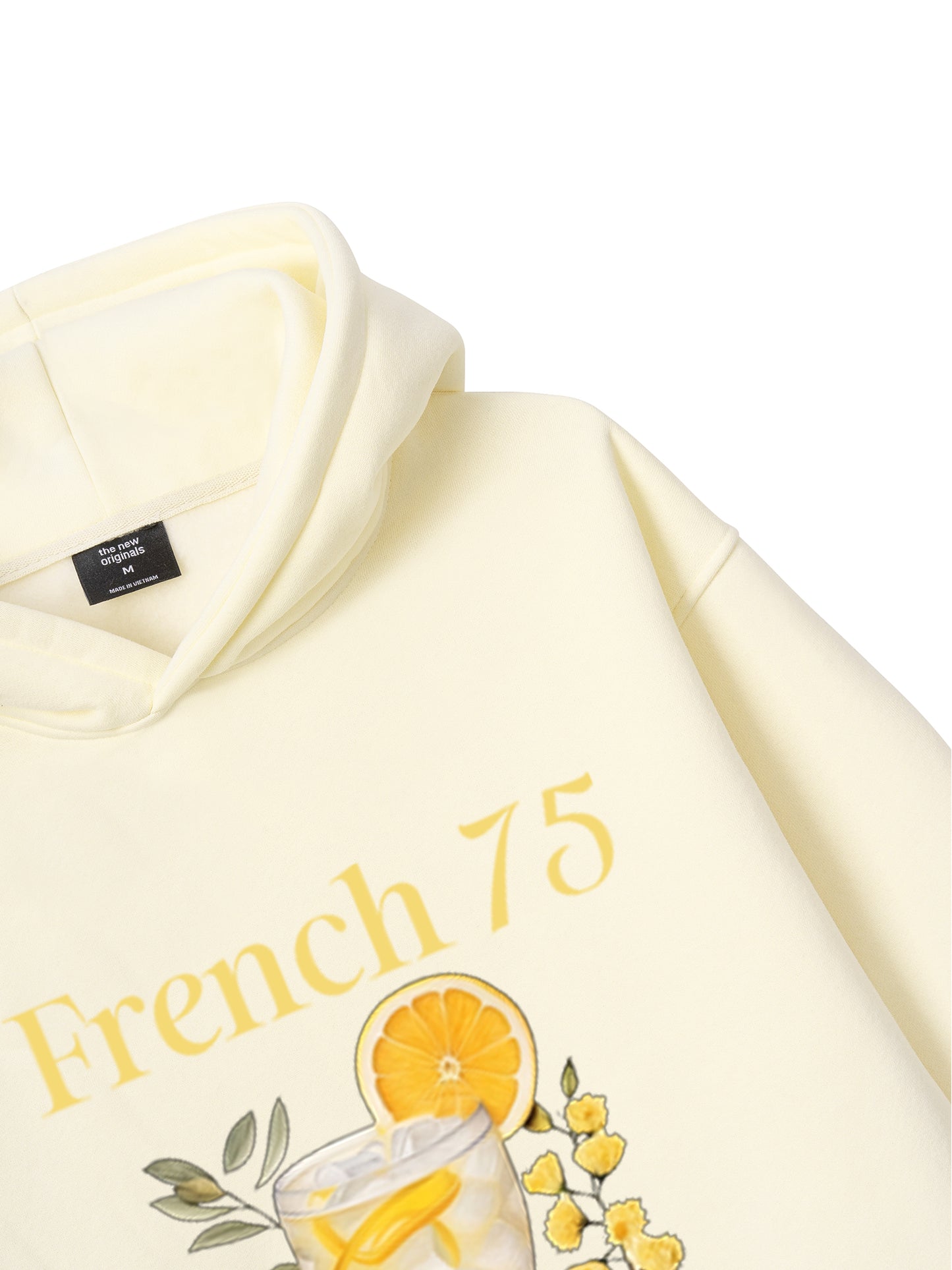 French 75 Cocktail Hoodie