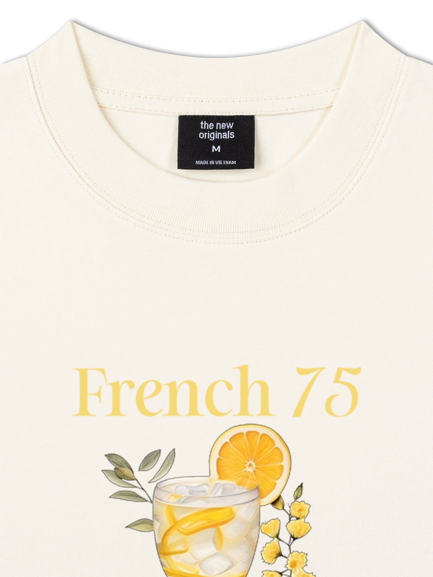 Áo Thun Relaxed Fit French 75 Cocktail