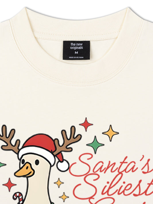 Áo Thun Relaxed Fit Santa’s Silly Goose