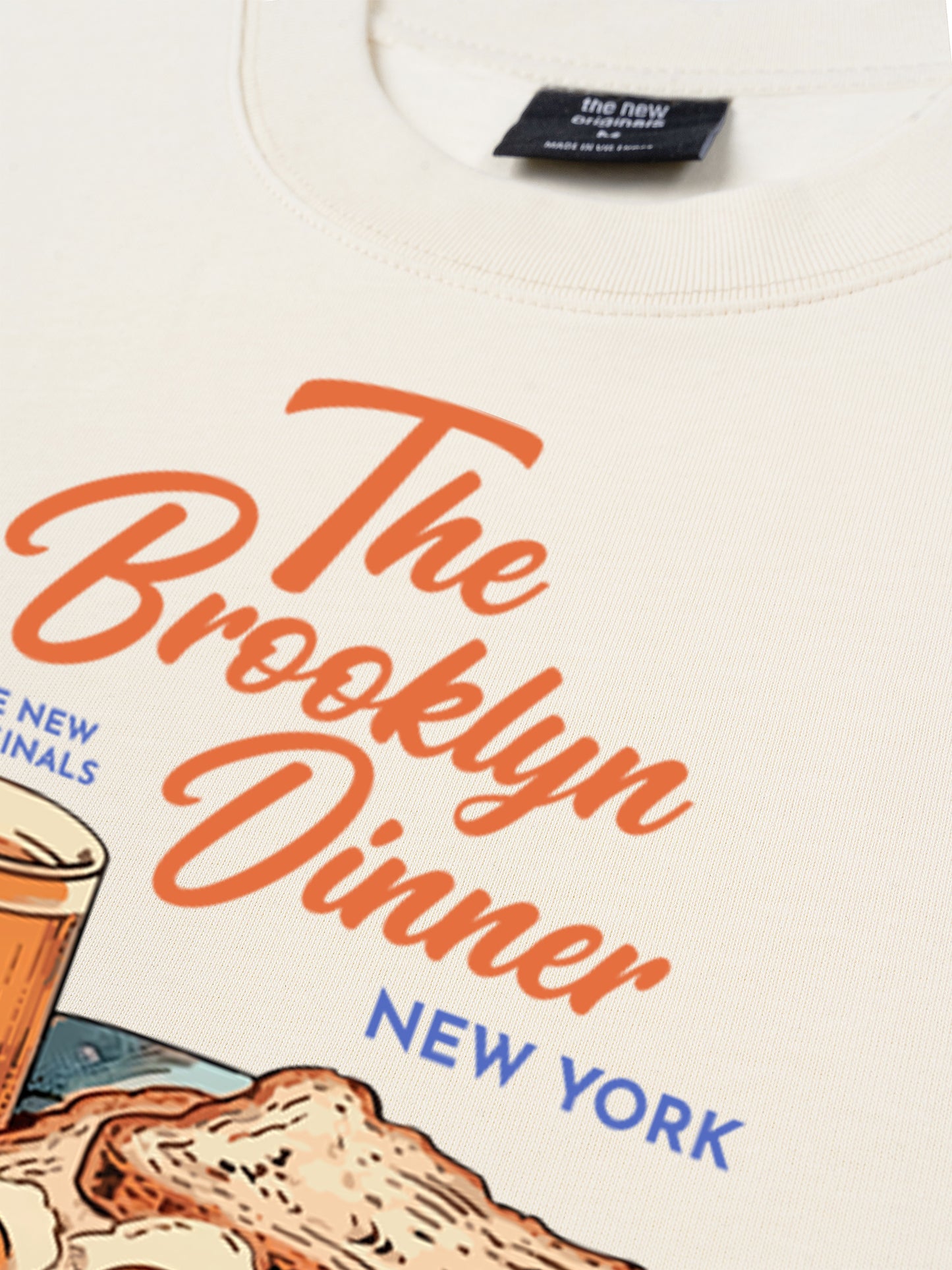 Áo Thun Relaxed Fit Brooklyn Diner Vintage