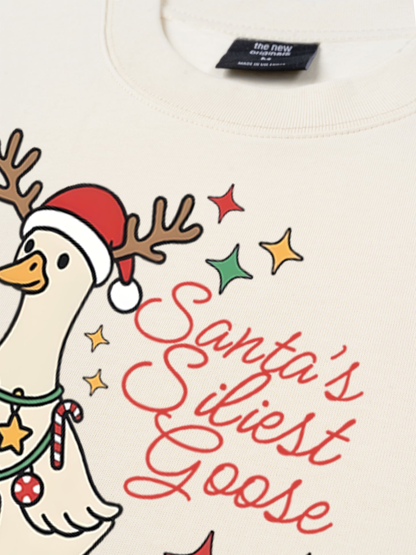 Áo Thun Relaxed Fit Santa’s Silly Goose