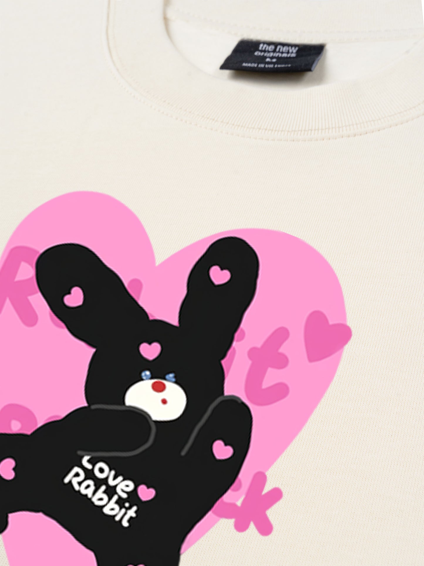 Áo Thun Relaxed Fit Love Rabbit