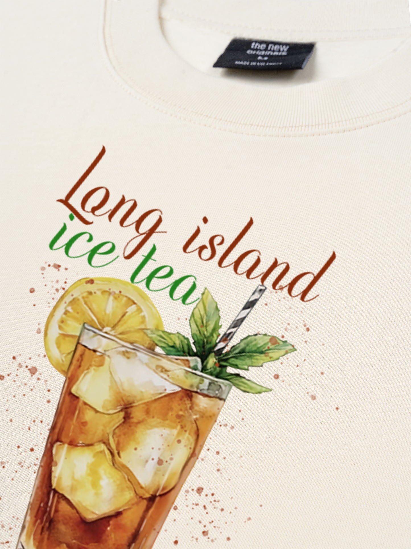 Áo Thun Relaxed Fit Long island ice tea