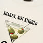 Áo Thun Relaxed Fit  Shaken, not Stirred