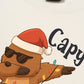 Áo Thun Relaxed Fit Capy Christmas Dab