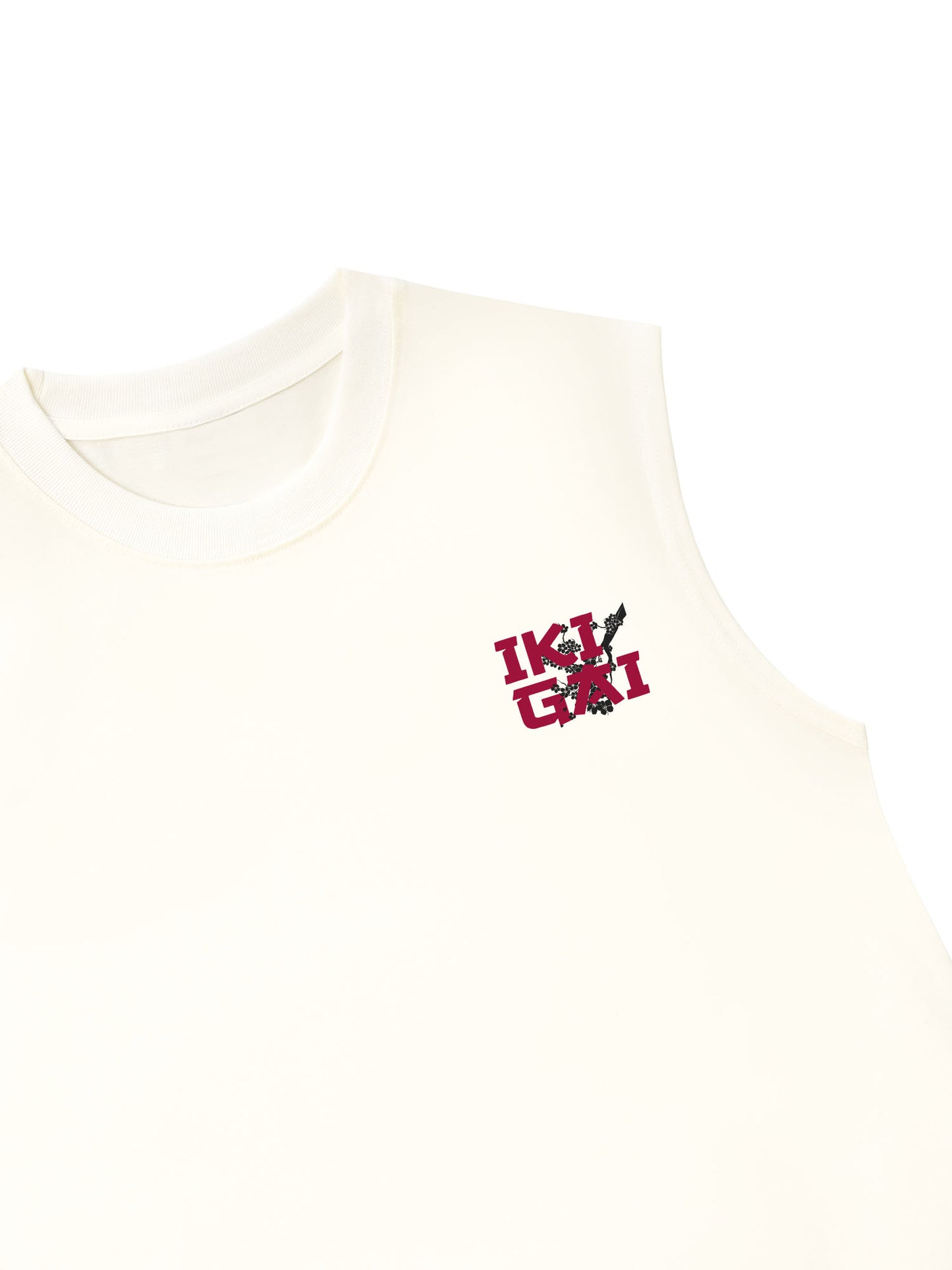 Áo Ba Lỗ Relaxed Fit Ikigai Sakura