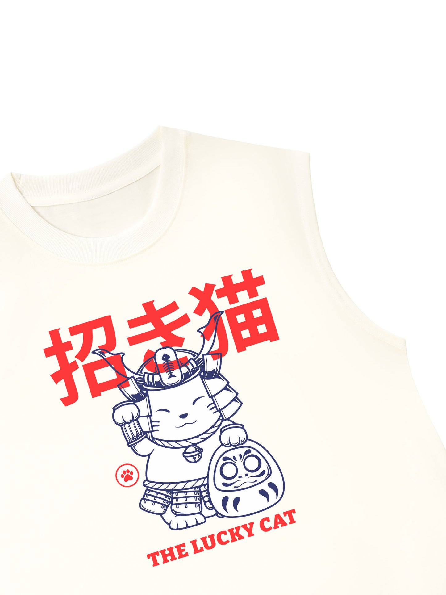Áo Ba Lỗ Relaxed Fit Maneki Neko