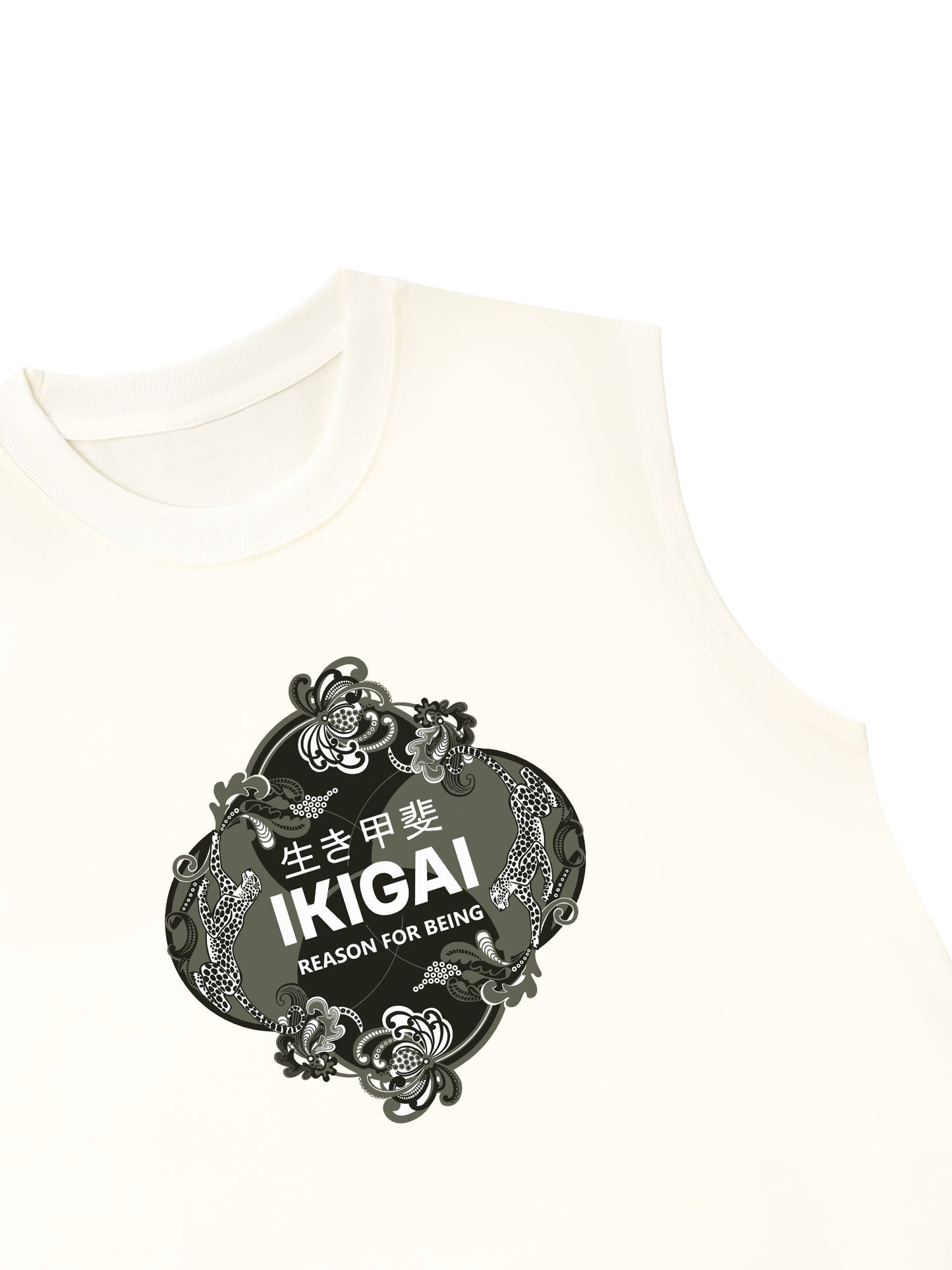Áo Ba Lỗ Relaxed Fit Ikigai Chetah