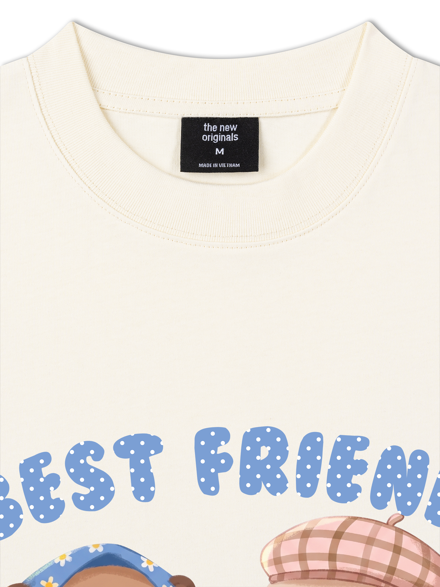 Áo Thun Relaxed Fit Animal Best Friend Beaver