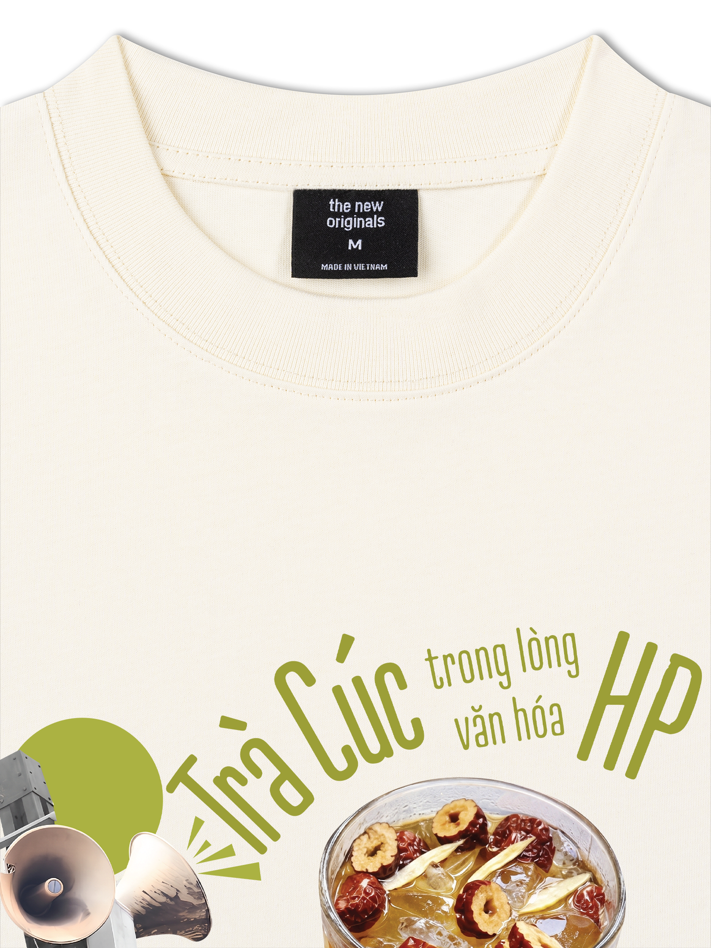 Áo Thun Relaxed Fit Trà Cúc Trong Lòng Văn Hóa Hải Phòng