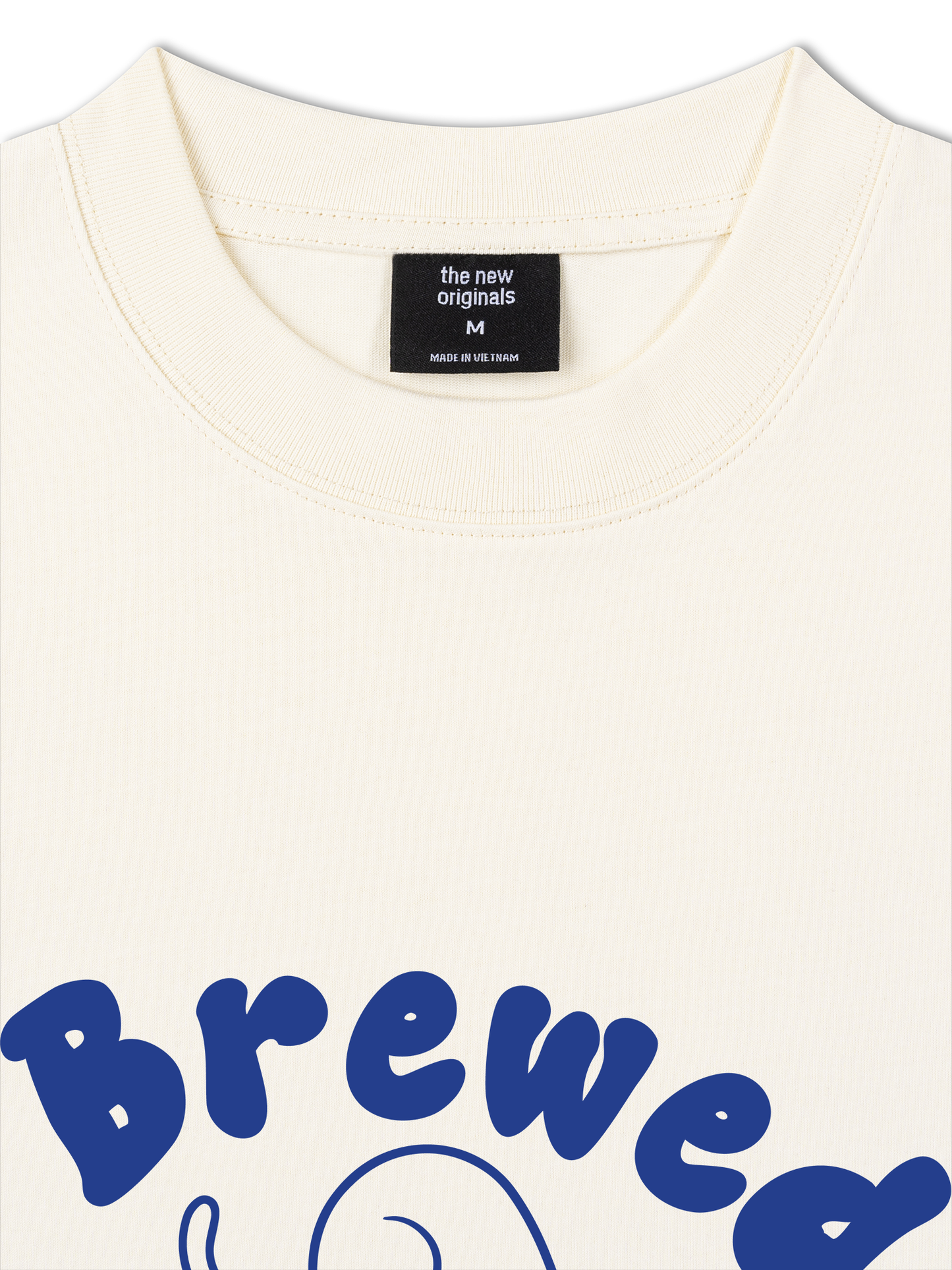 Áo Thun Relaxed Fit Coffee Brewed For Quiet Moments