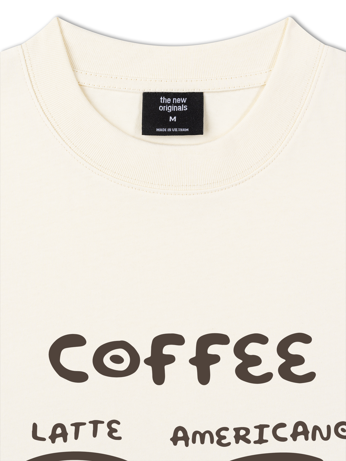 Áo Thun Relaxed Fit Latte Americano Capuccino Mocha