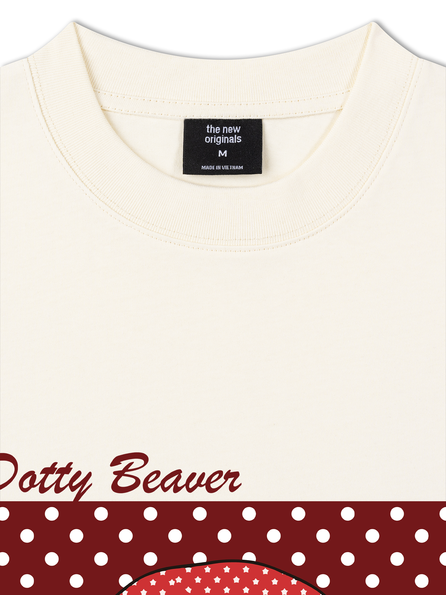 Áo Thun Relaxed Fit Animal Dotty Beaver