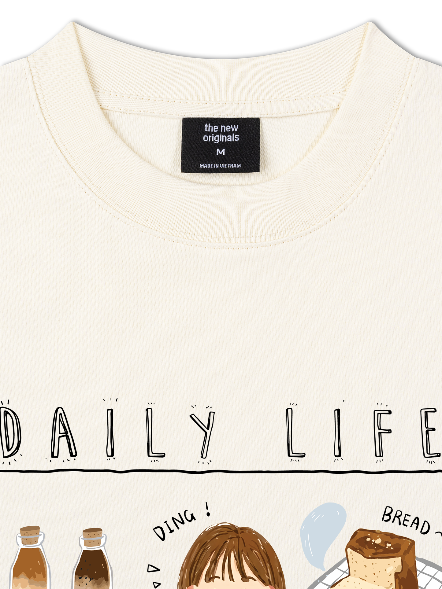 Áo Thun Relaxed Fit Sweet Daily Life