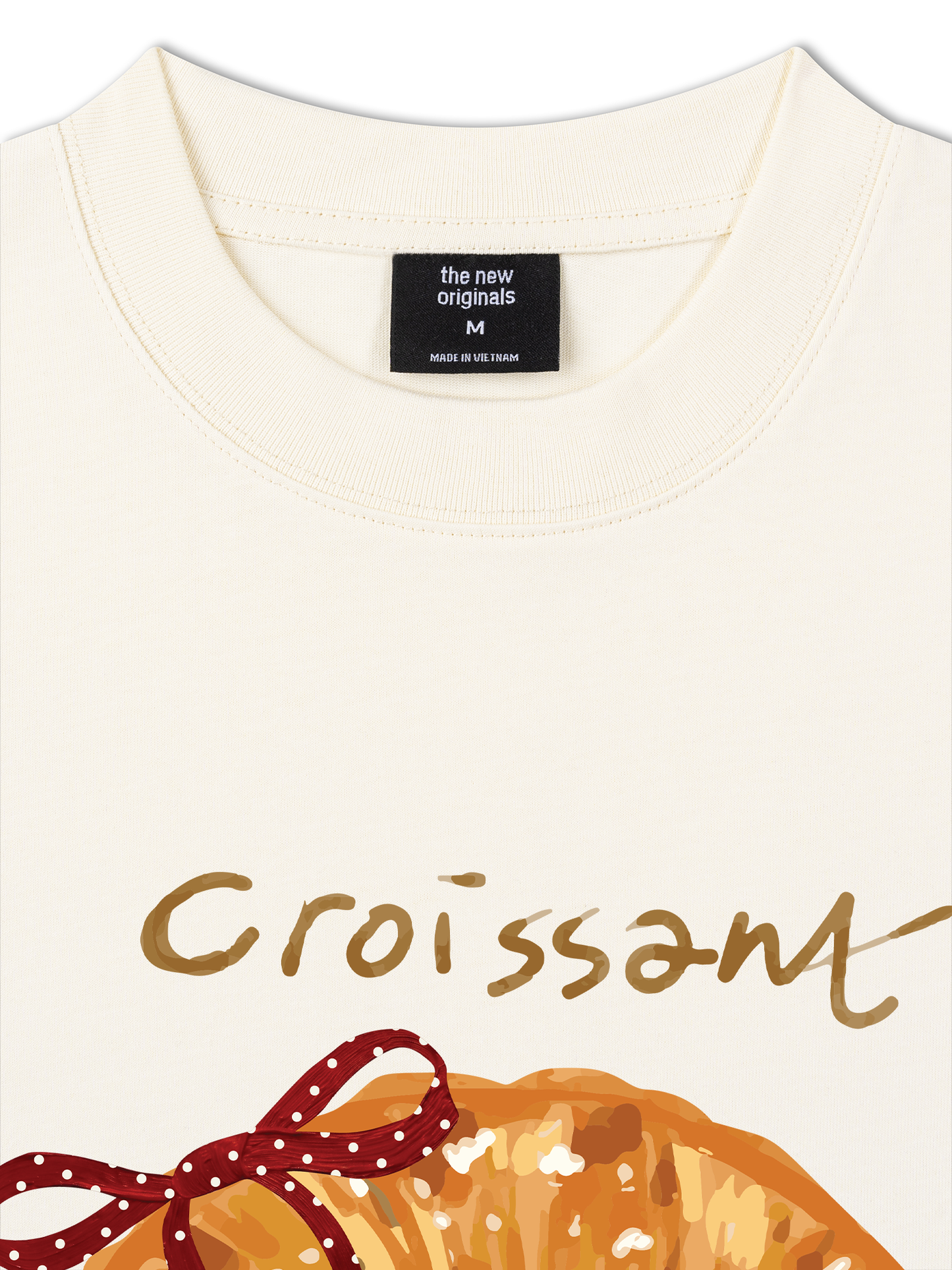 Áo Thun Relaxed Fit Croissant