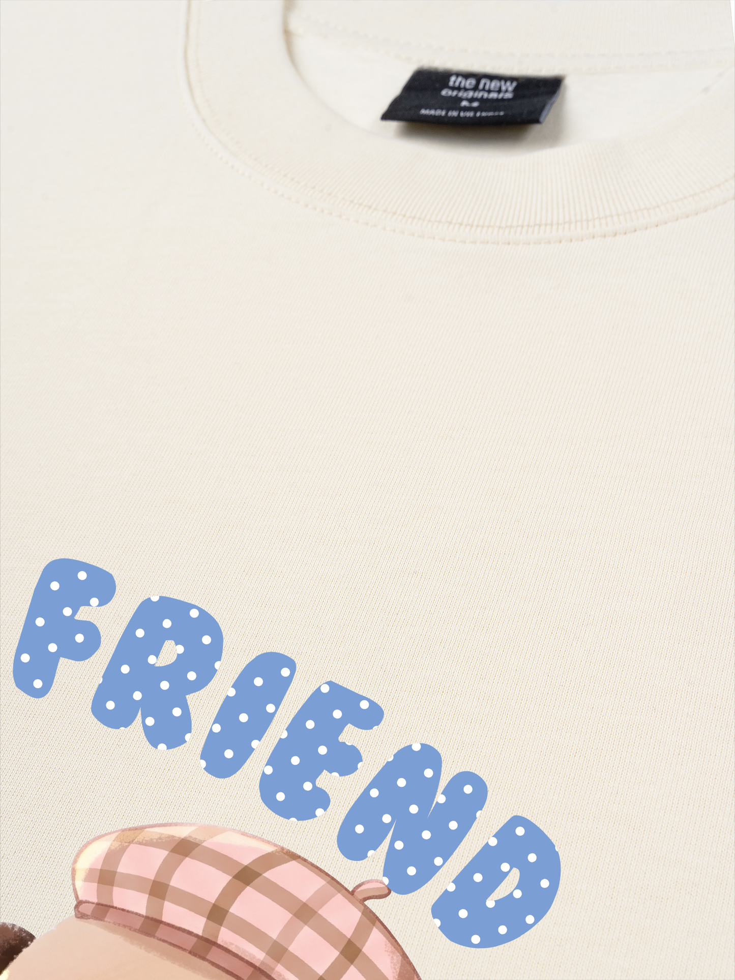 Áo Thun Relaxed Fit Animal Best Friend Beaver