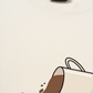 Áo Thun Relaxed Fit Coffee Battery